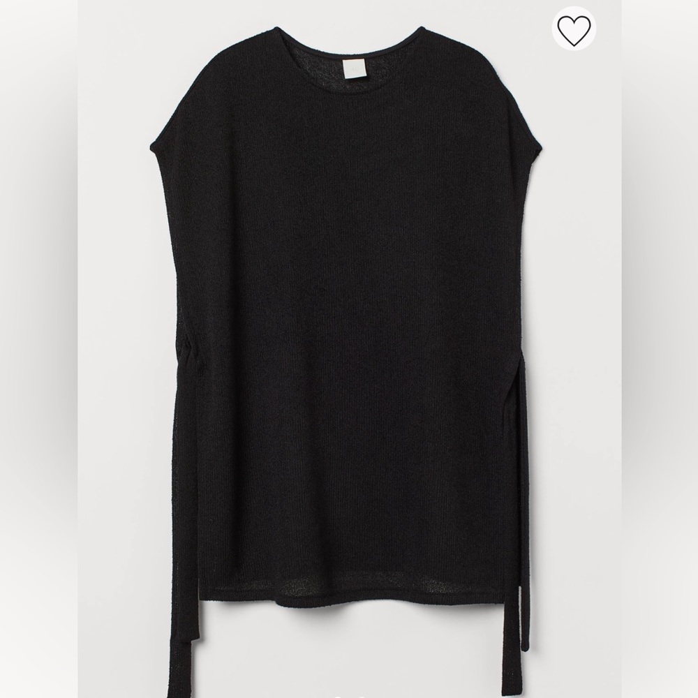 NWT H&M knit tie top